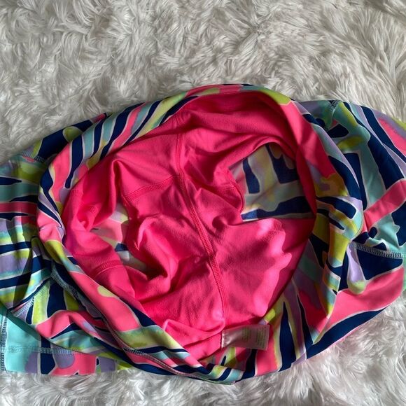 Lilly Pulitzer Luxletic Skirt Skort Shorts Underneath Elastic Waist Womens Large - Picture 3 of 8